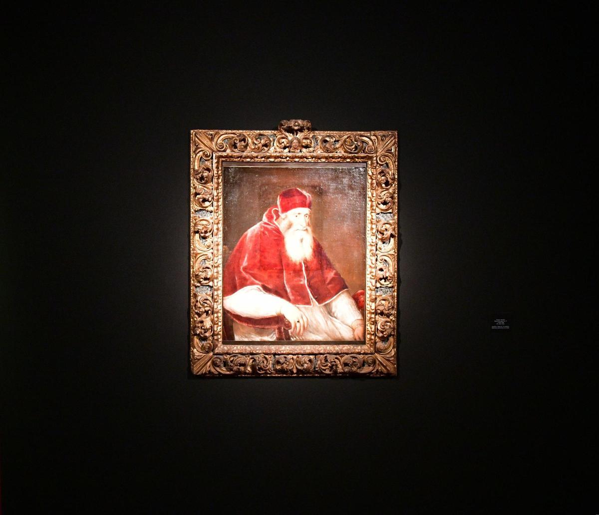 El Papa Paulo III, visto por Tiziano.