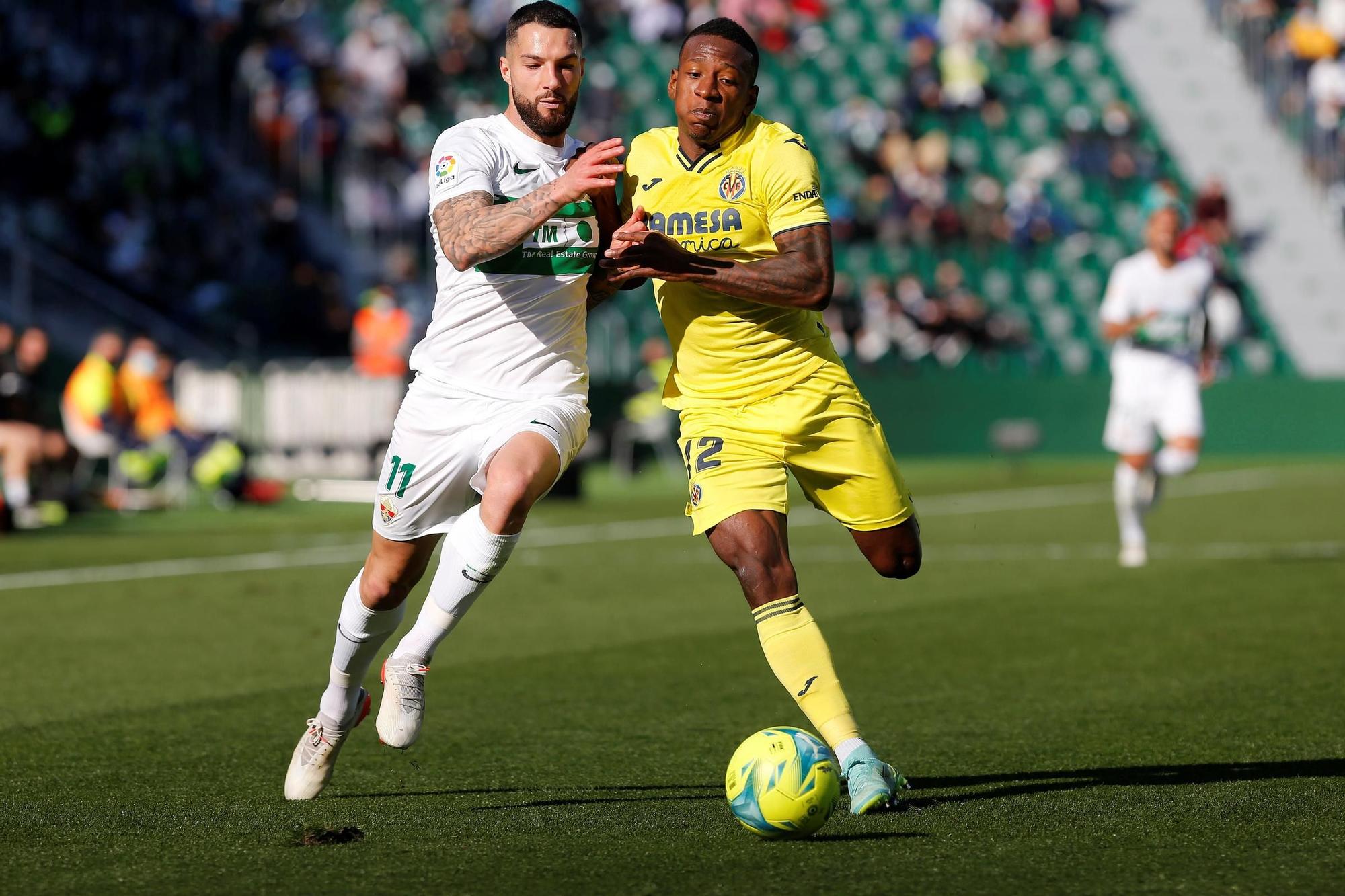 Las imágenes del Elche CF - Villarreal CF