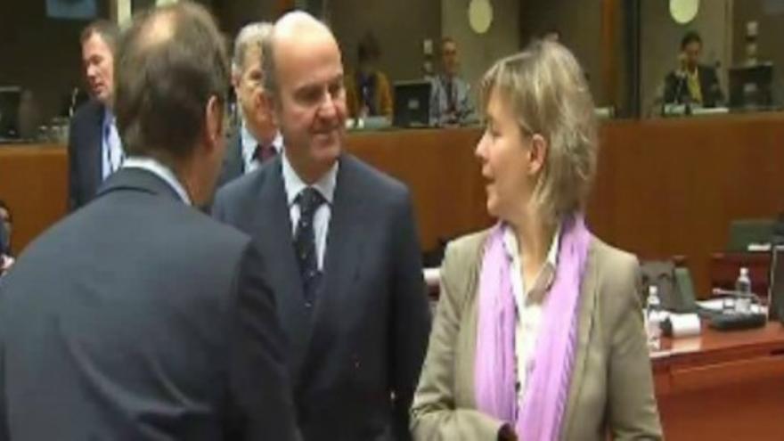 Concordia entre Guindos y Varoufakis en la reunión del Ecofin