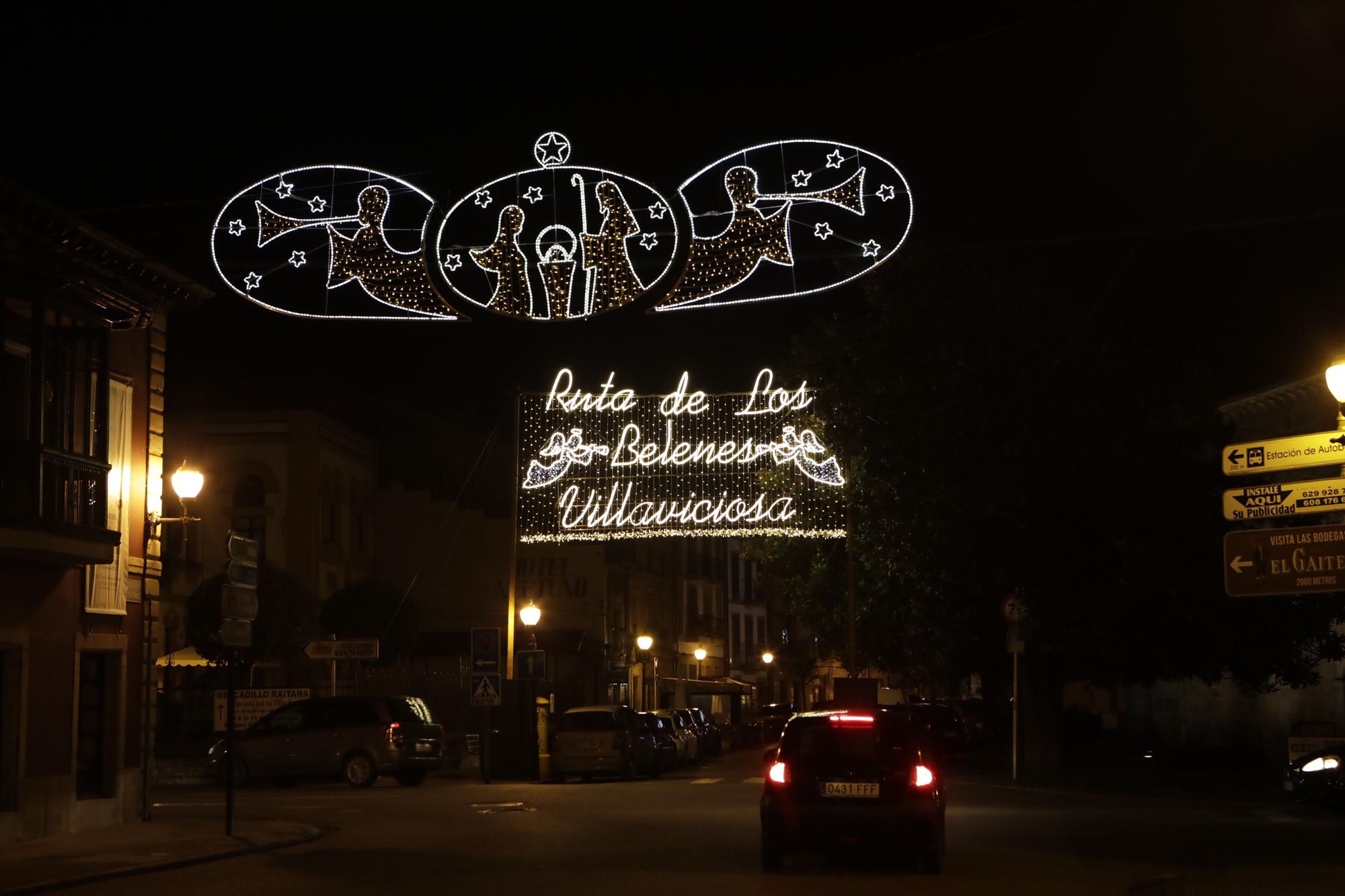 Encendido de luces en Villaviciosa