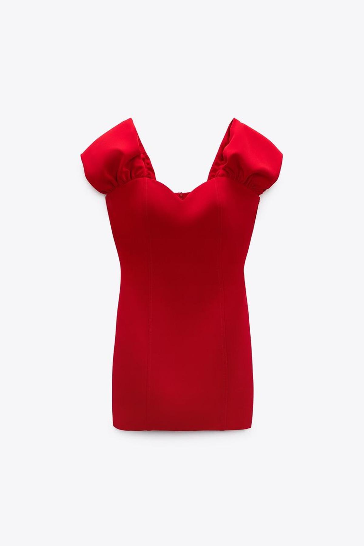 Vestido de Zara (39,95 €)