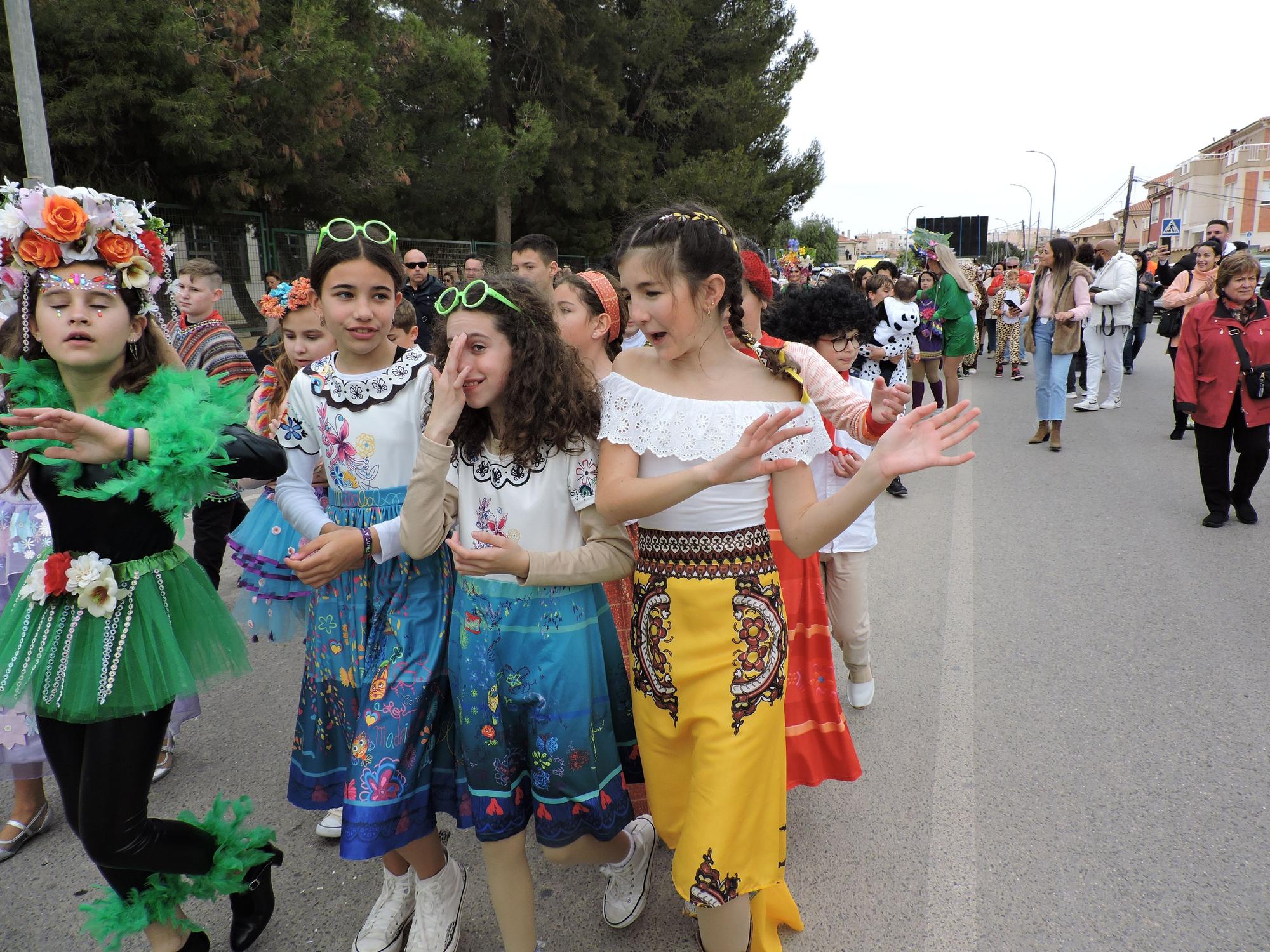 Los  colegios de Águilas celebran el carnaval