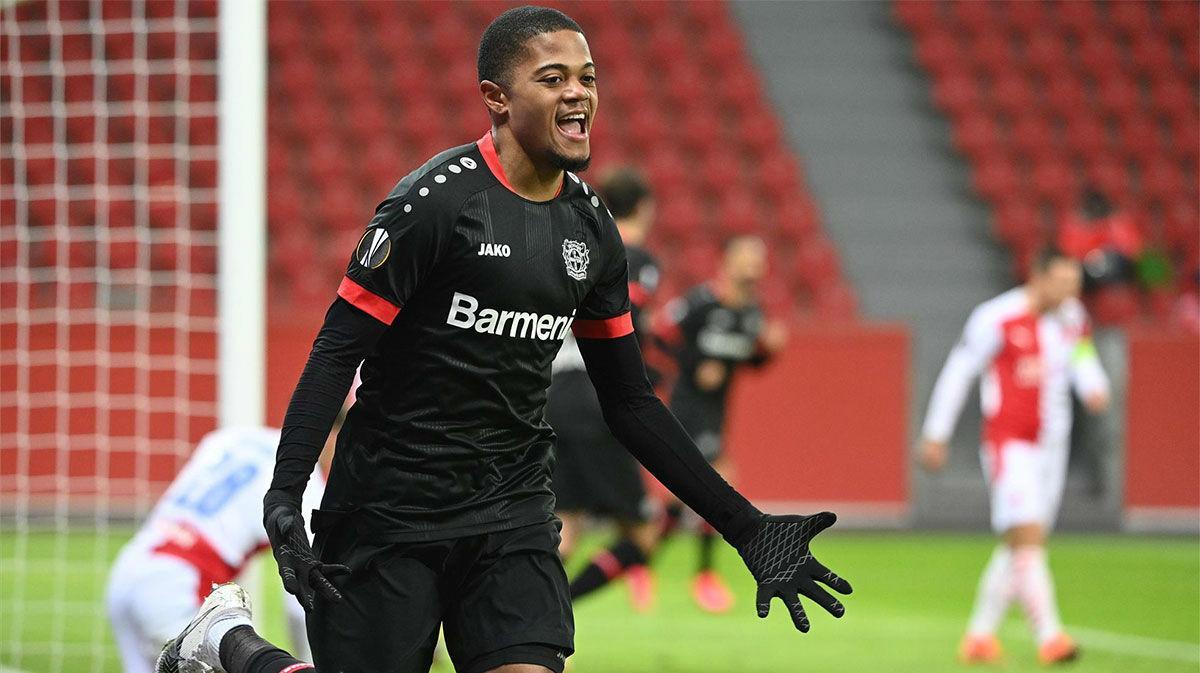 El doblete de Leon Bailey al Slavia de Praga