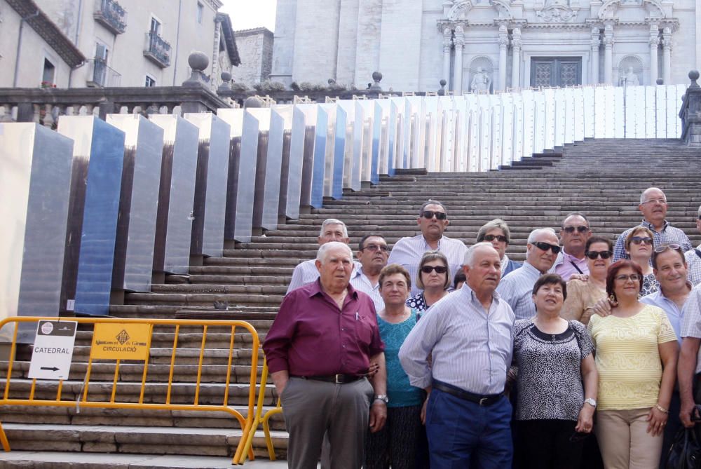 Últims preparatius el dia abans d''inaugurar-se Temps de Flors