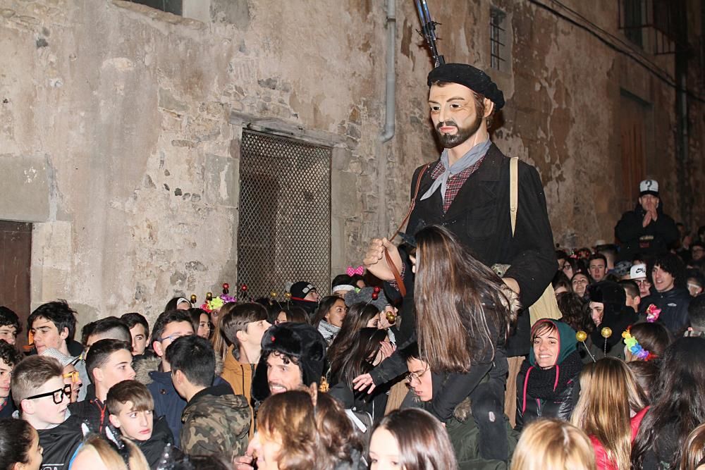 Arribada del Rei Carnestoltes a Sallent