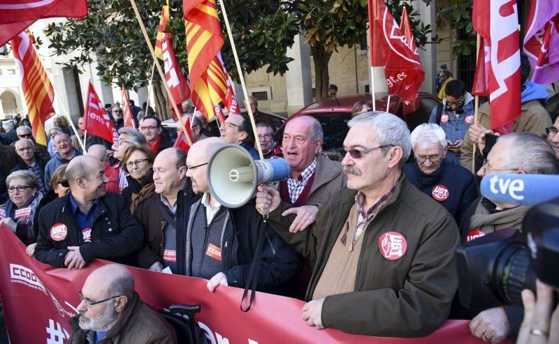 Concentración de pensionistas