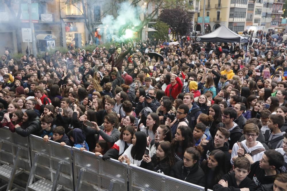 Actuació de Lildami al Festival Strenes de Girona.