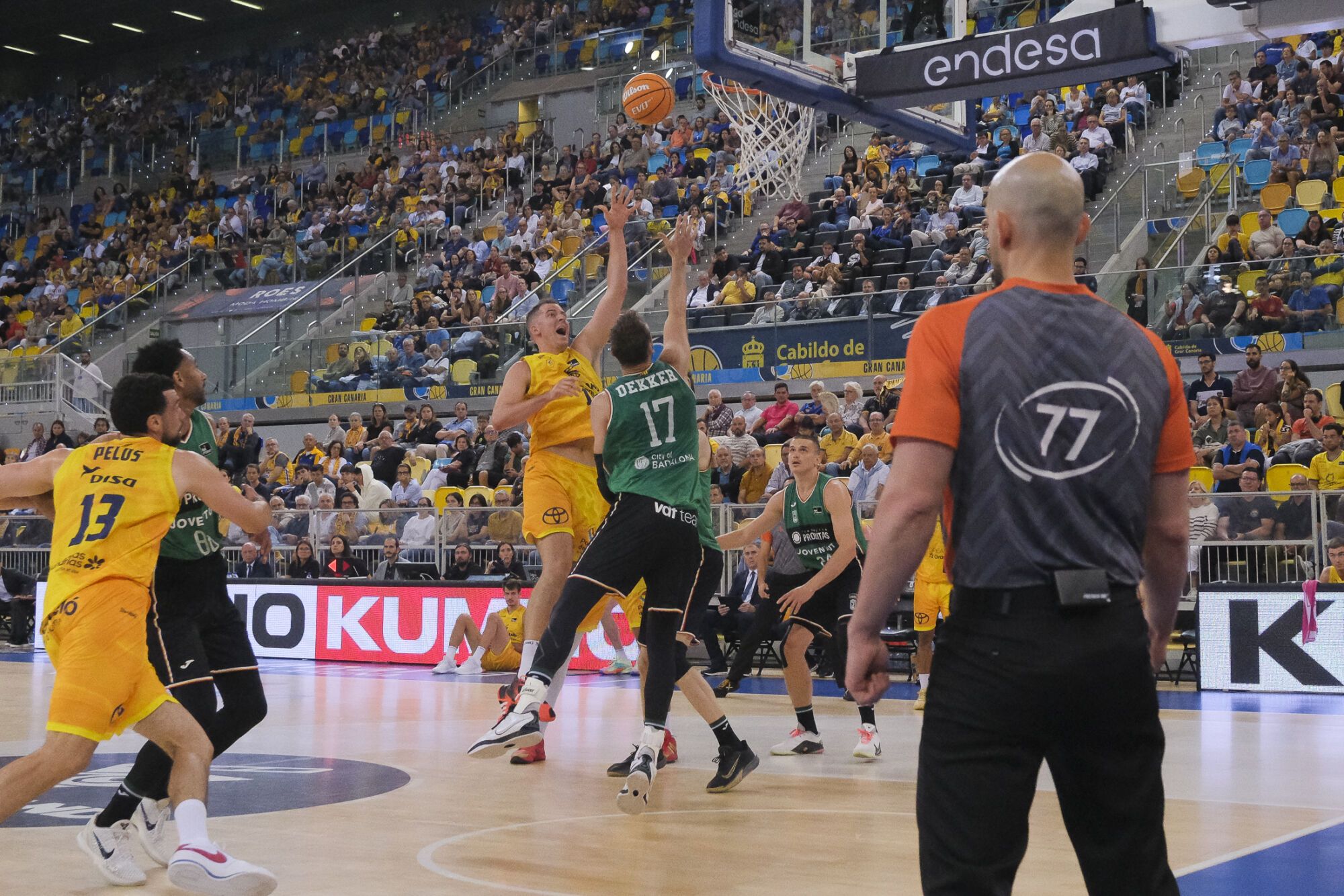El partido CB Gran Canaria-Joventut, en imágenes