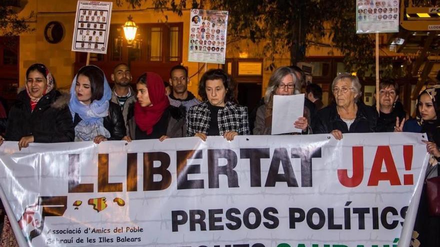 Acto por los presos políticos saharauis