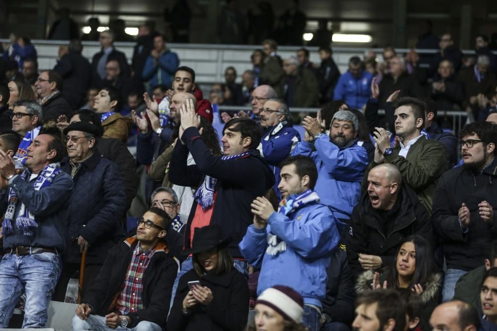 El partido entre el Real Oviedo y el Levante, en imágenes