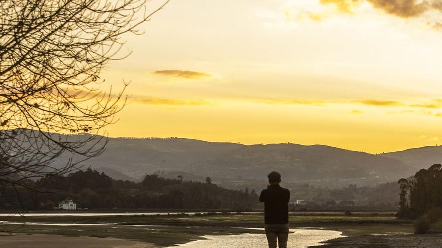 La ría de Villaviciosa, un paraíso natural en el que crece el turismo ornitológico