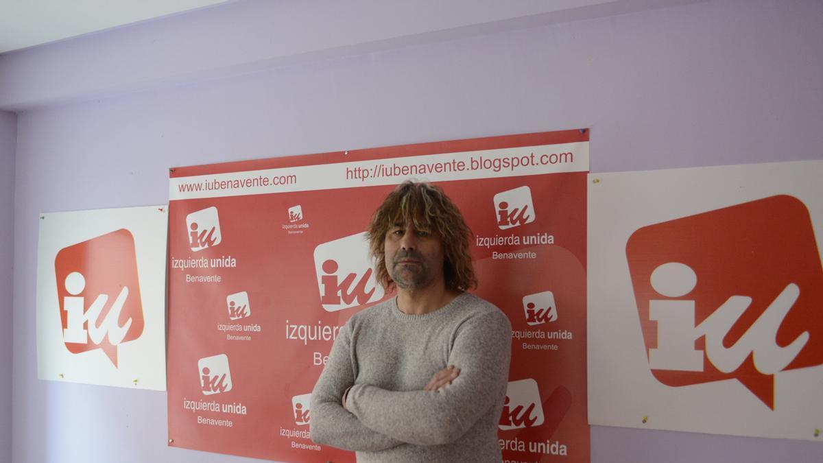 El coordinador de IU Benavente, Jesús Nieto
