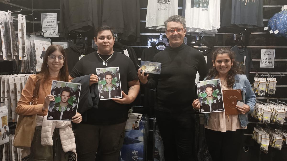HARRY POTTER ZARAGOZA GOYLE Los fans de Harry Potter enloquecen con