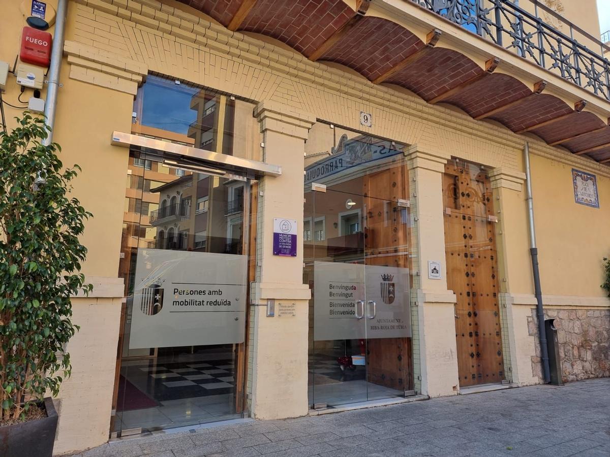 Ayuntamiento de Riba-roja de Túria, localidad sede del Foro Más Que Empresas en Camp de Túria