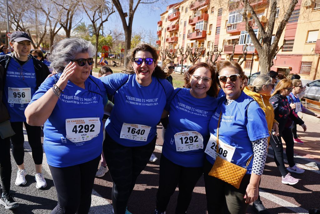 Imágenes del recorrido de la Carrera de la Mujer: avenida Pío Baroja y puente del Reina Sofía (II)