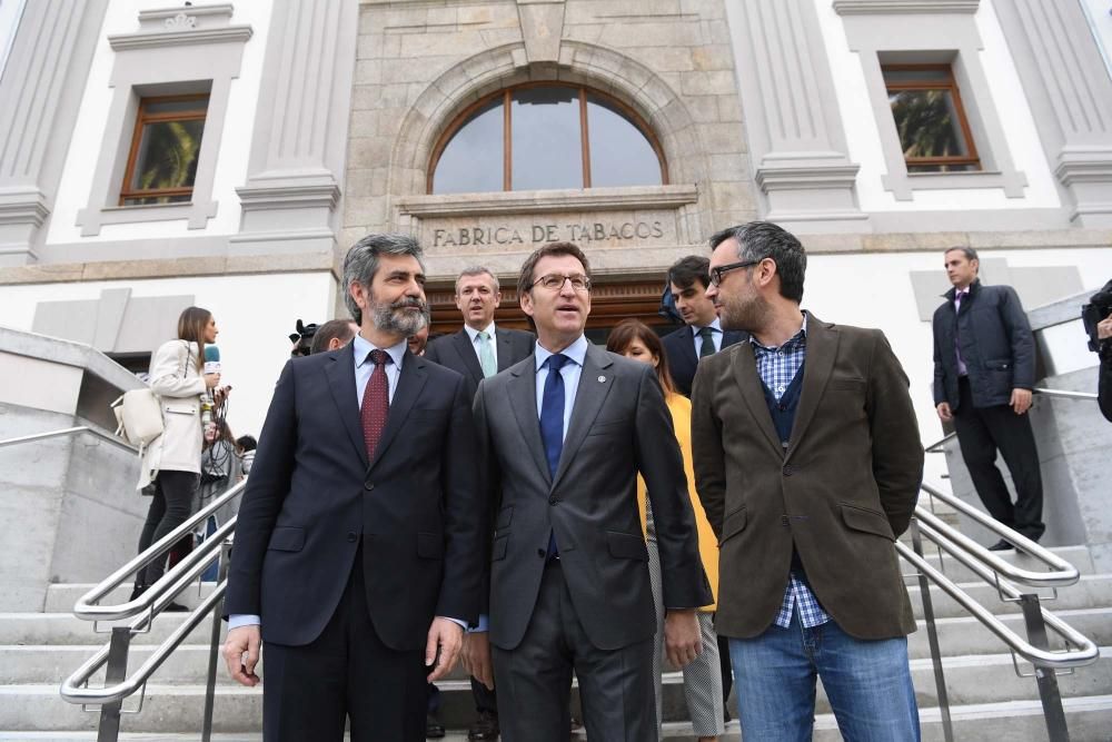 El proyecto de remodelación de la antigua Fábrica de Tabacos se ha retrasado tres años. El Ayuntamiento cedió el edificio a la Xunta en 2010 a cambio de que ejecutase las obras.