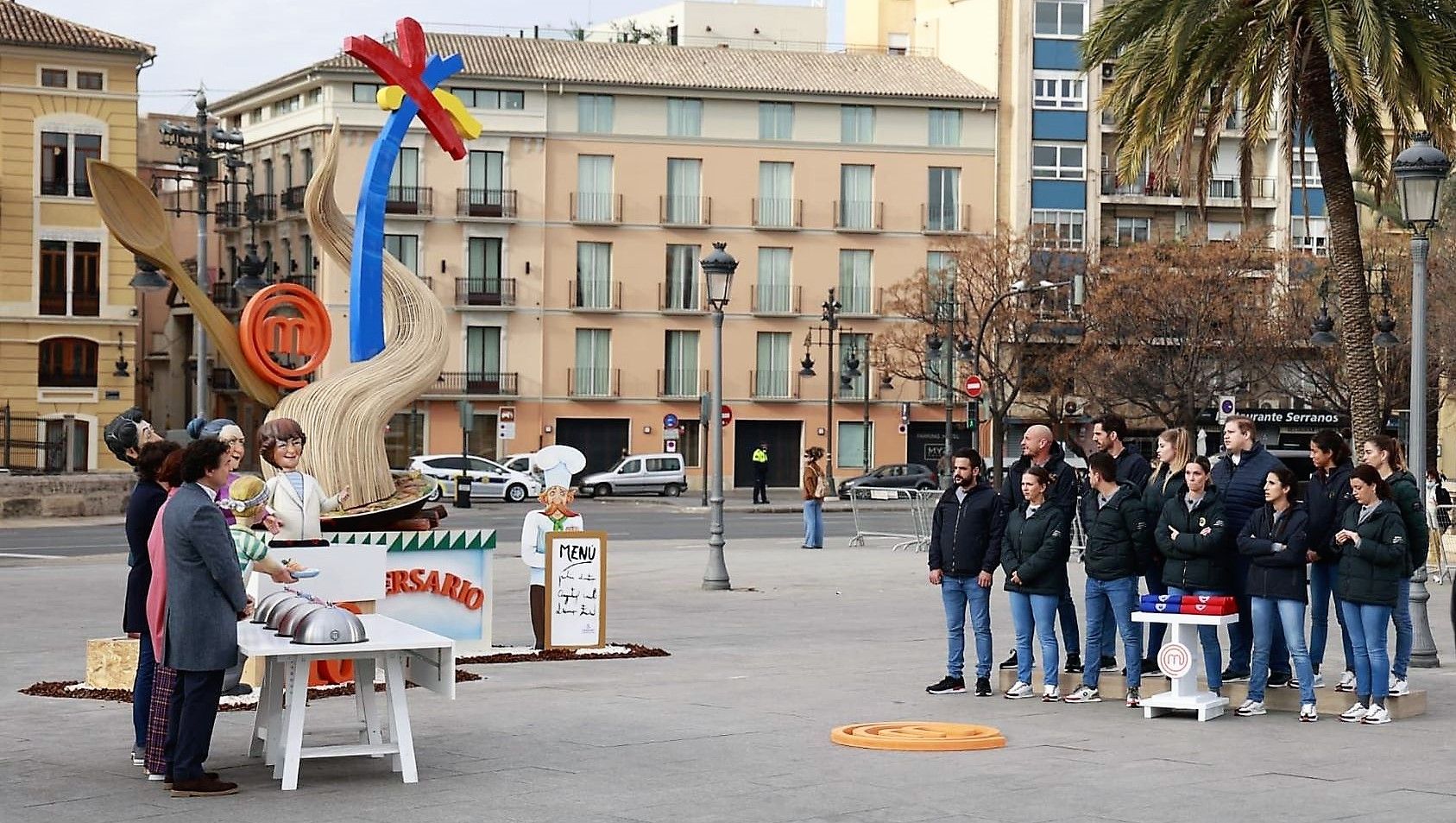 Así llegó Masterchef a las Fallas 2022