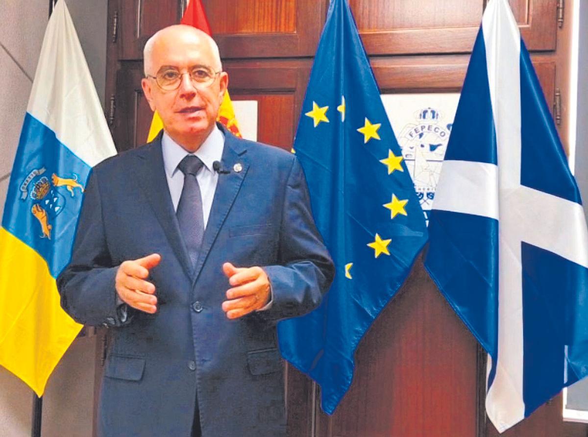 Oscar Izquierdo, presidente de Fepeco, patronal de los promotores y constructores de la provincia.