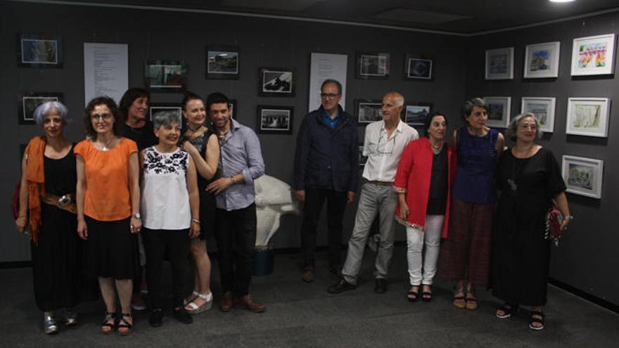 Exposición sobre A Telva en la Casa del Agua.