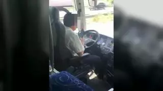 Vídeo | Detingut un conductor d'autocar que circulava drogat amb 42 alumnes de viatge de fi de curs