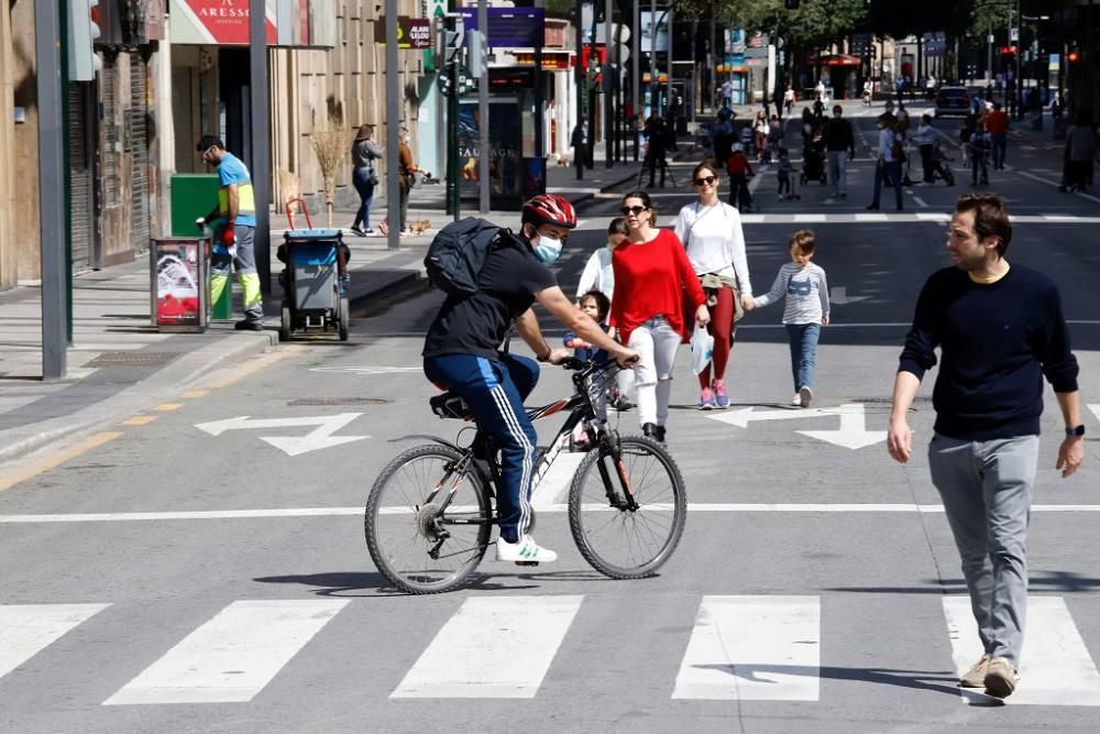 Coronavirus en Murcia: Así ha sido el primer día de desconfinamiento para los niños