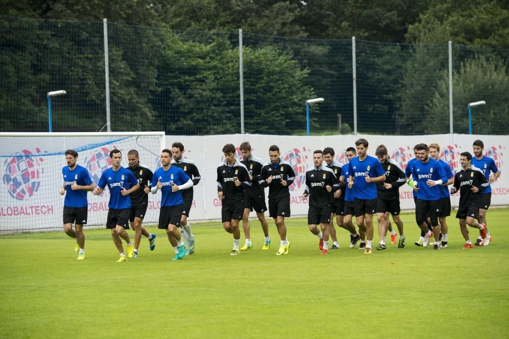 Entrenamiento del Real Oviedo