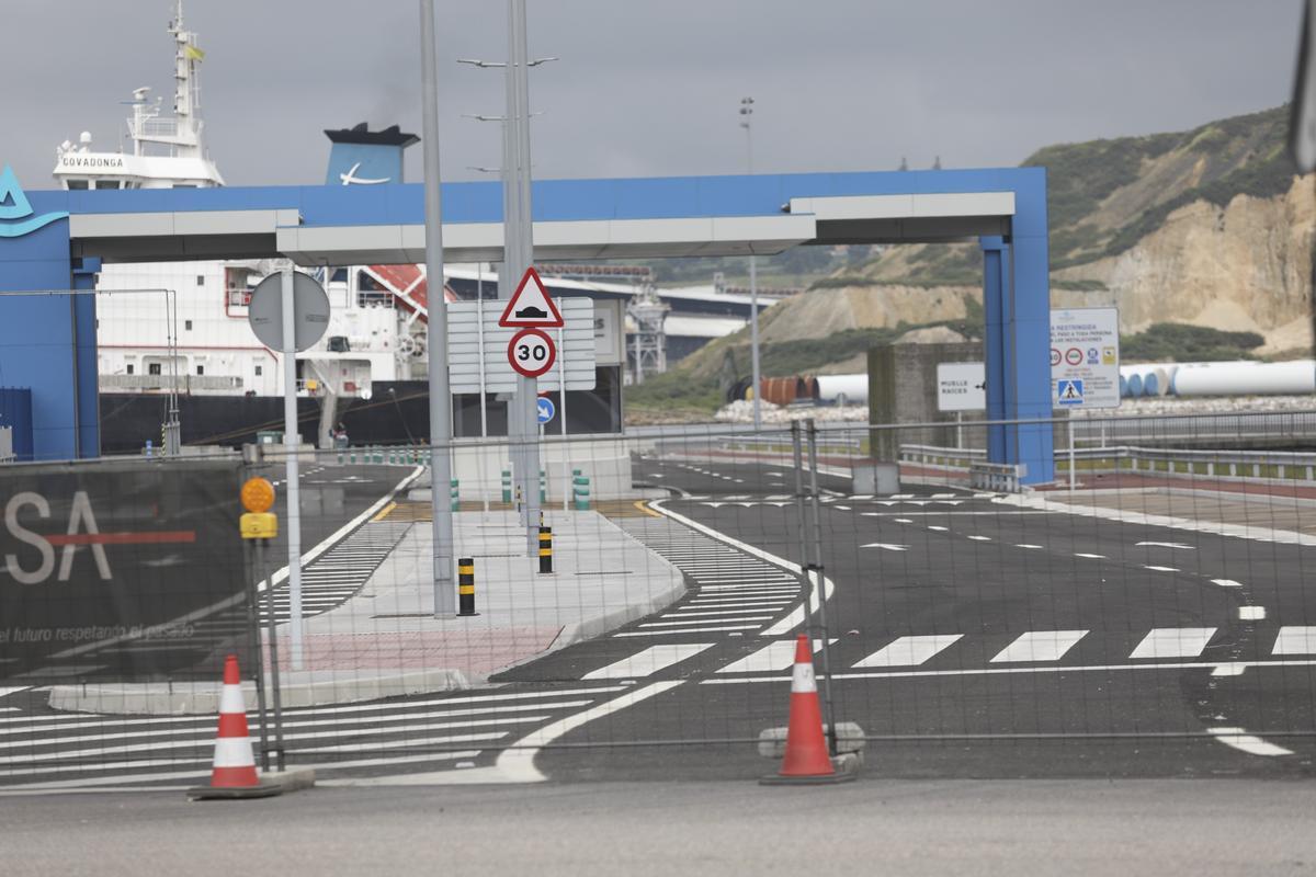 Accesos al Puerto de Avilés