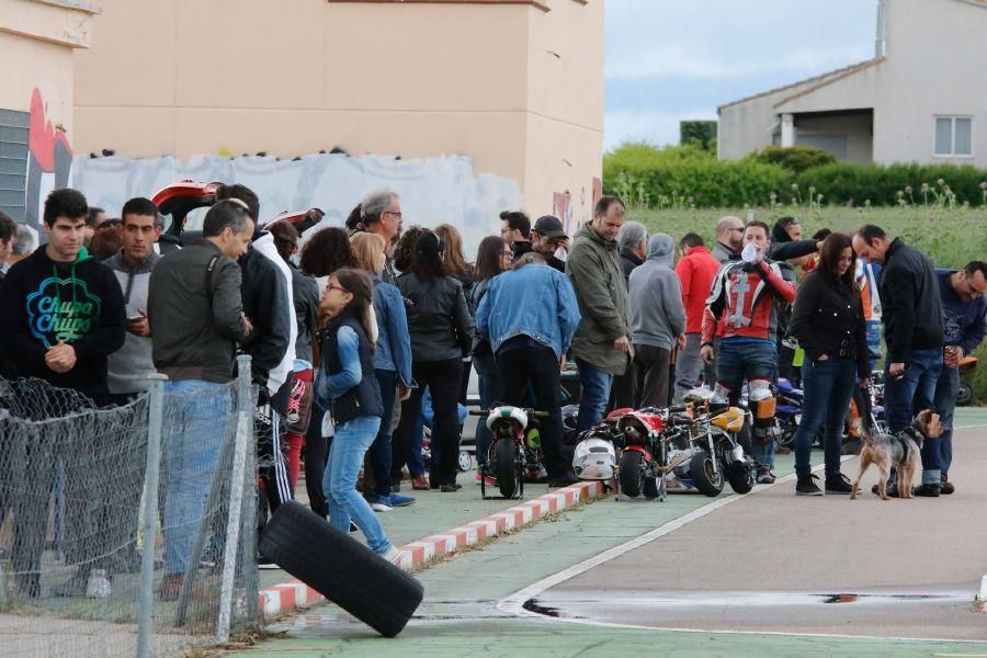 Exhibición de Minimotos en Morales del Vino