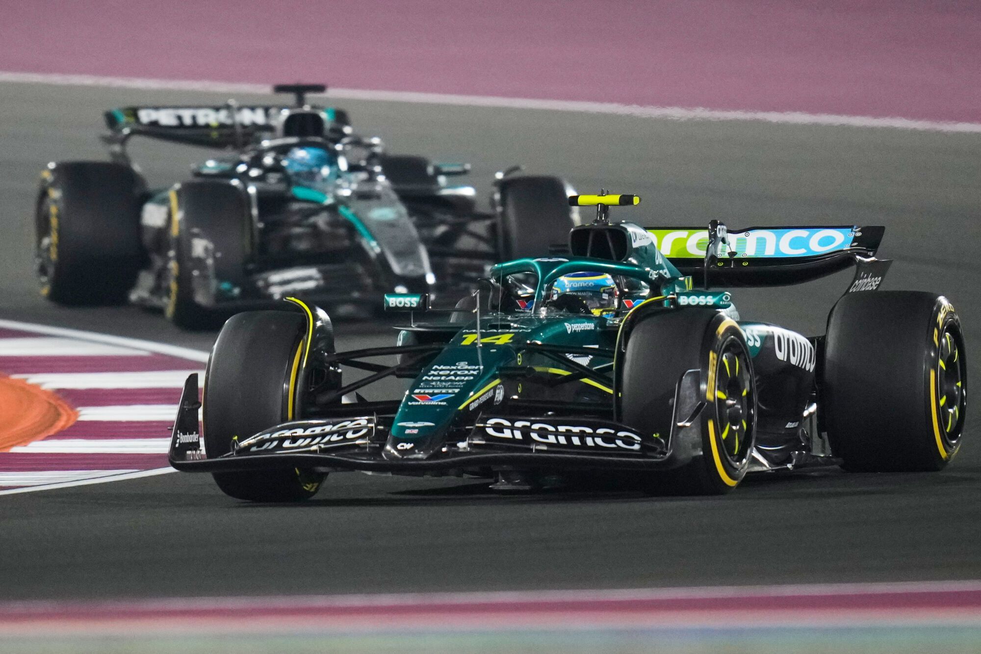 El GP de Qatar de Fórmula 1, en imágenes.