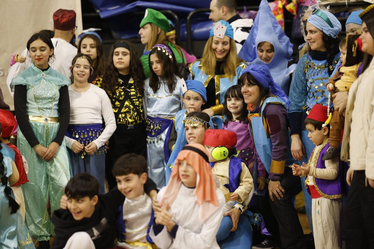 En imágenes: Los escolinos de Avilés, de fiesta en El Quirinal