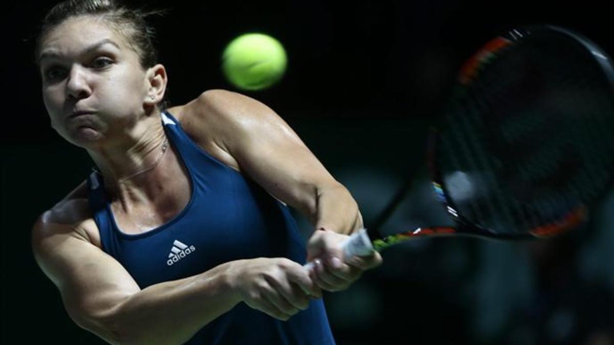 Halep ha empezado arrasando en Singapur