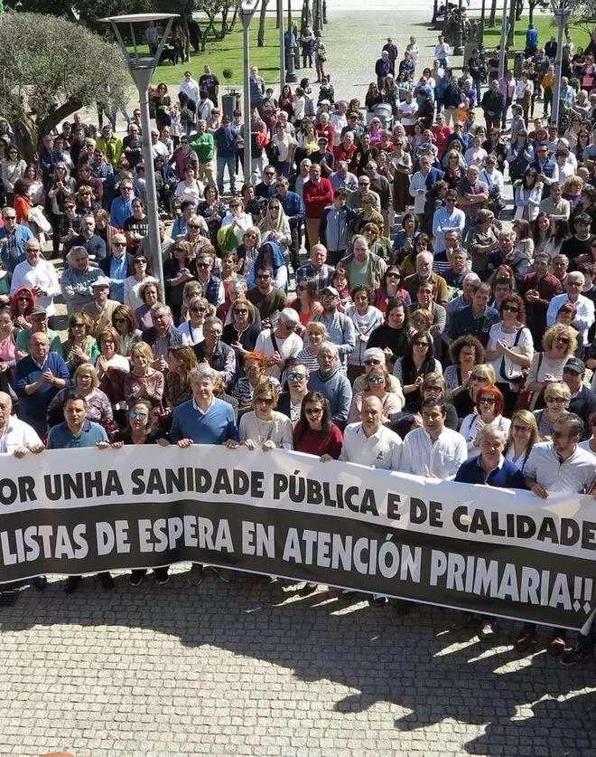 Los padres de Catoira preparan una nueva manifestación en Arousa por la falta de pediatras