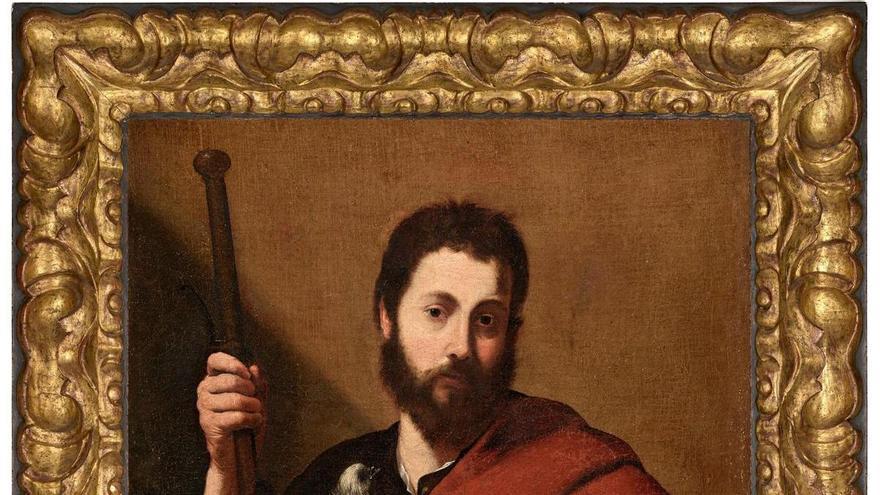 A subasta en París un apóstol del valenciano José de Ribera por 100.000 euros