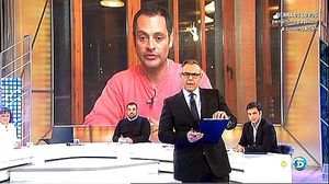 Jordi González i el pare de la desapareguda Malén Zoé (T-5).