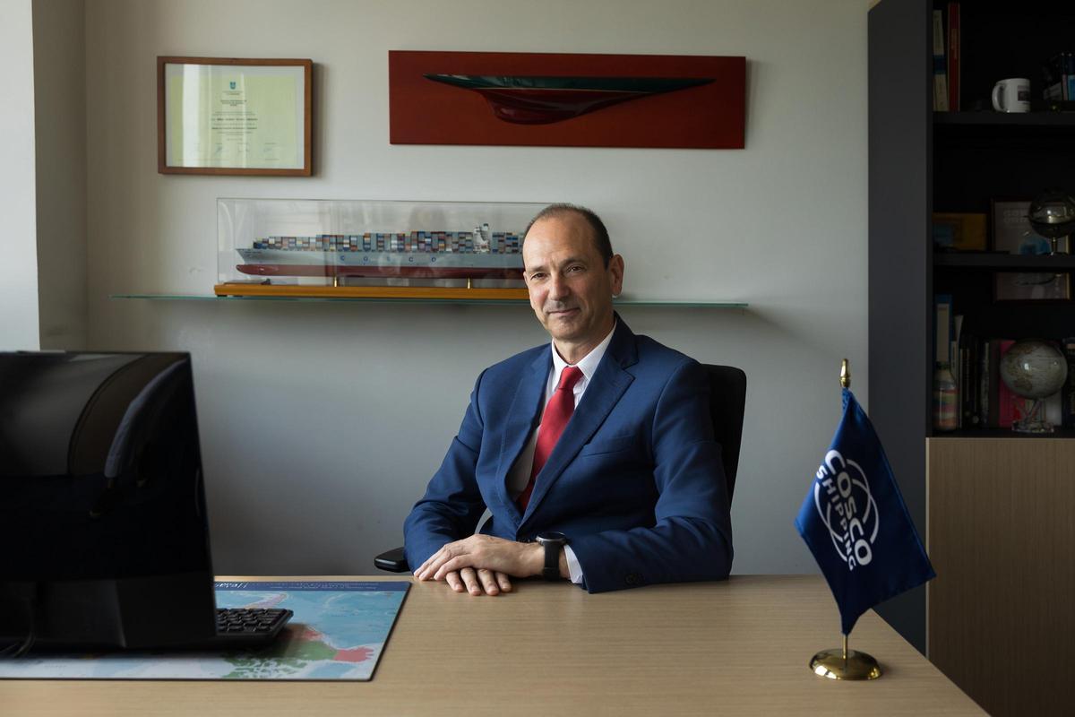 Mikel Urrutia, director general de Vasco Shipping.
