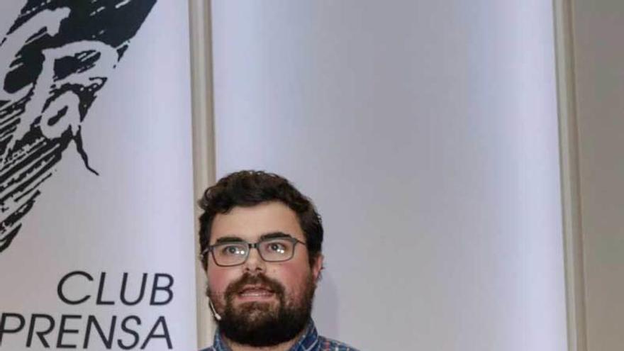 Nacho Rodríguez Solís durante la conferencia.