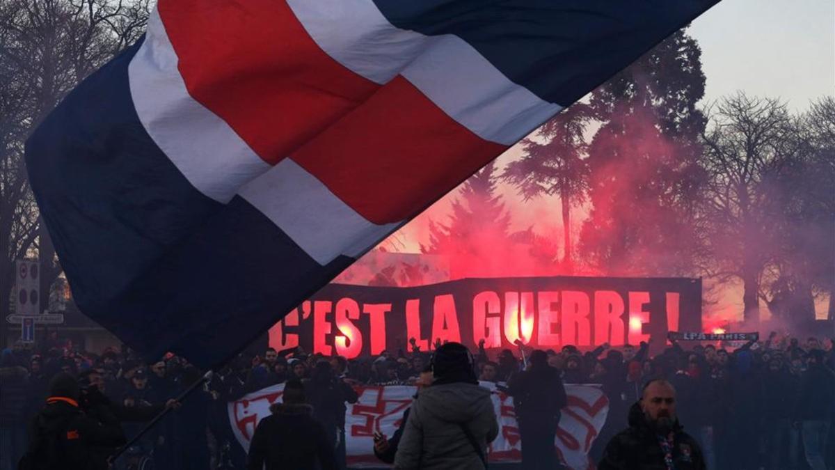 Los 'ultras' del PSG convertirán París en un infierno