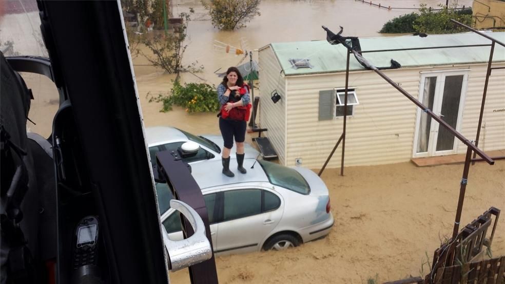 FOTOGALERÍA / Los efectos del temporal en Andalucía