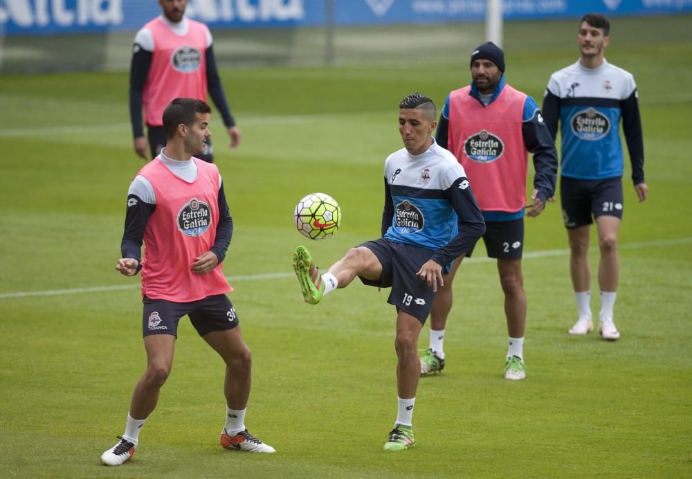 Entrenamiento y lista del Deportivo