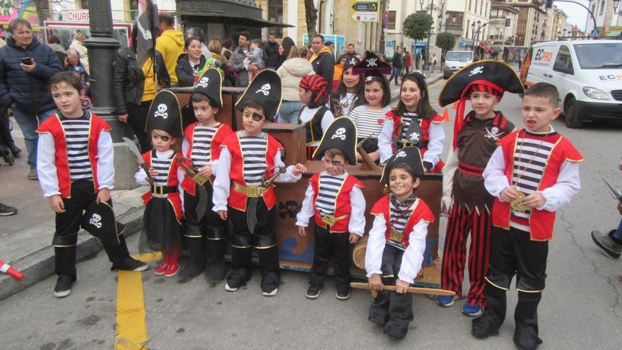 Los &quot;peques&quot; de Cangas de Onís disfrutaron de su Carnaval