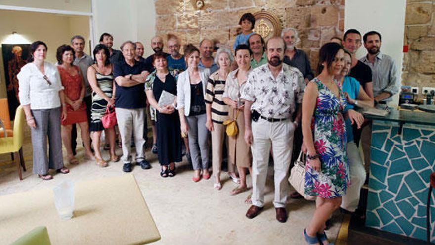 Las habitaciones del hotel Palau Sa Font se transforman en pequeñas galerías de arte