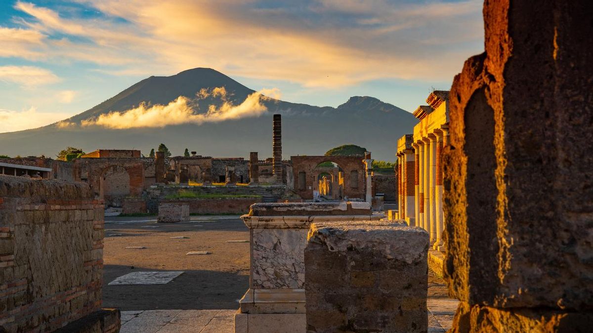 La sombra del vesubio sume a Pompeya en un amargo recuerdo