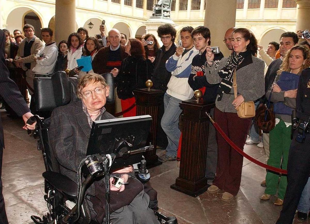 Stephen Hawking en Asturias: una historia de amor en dos actos