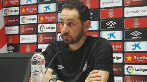 Pablo Machín, en rueda de prensa