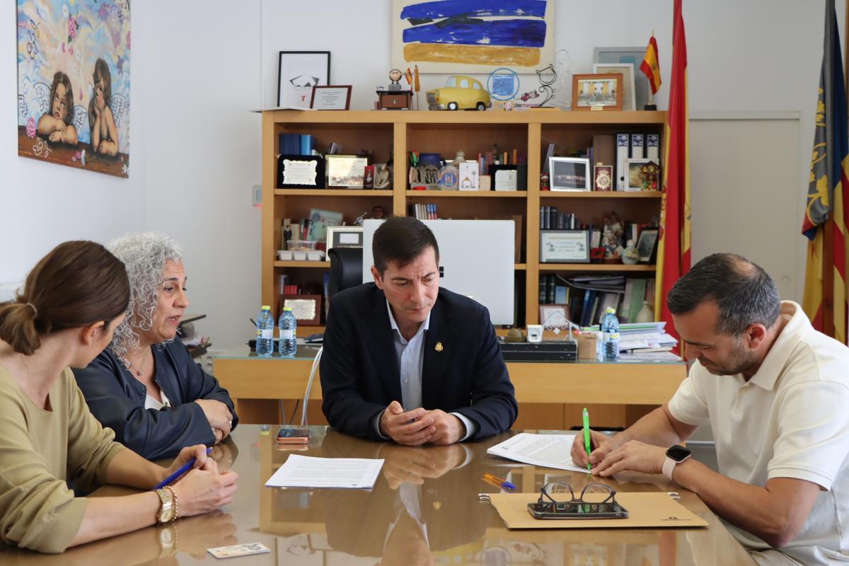 Convenio con el Centro Ocupacional Los Silos de Burjassot.