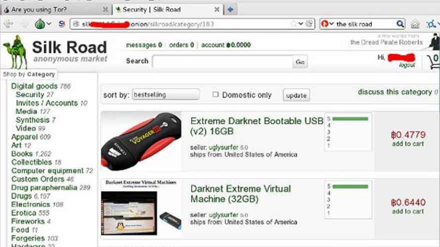 El FBI cierra The Silk Road, la web de drogas de la internet paralela