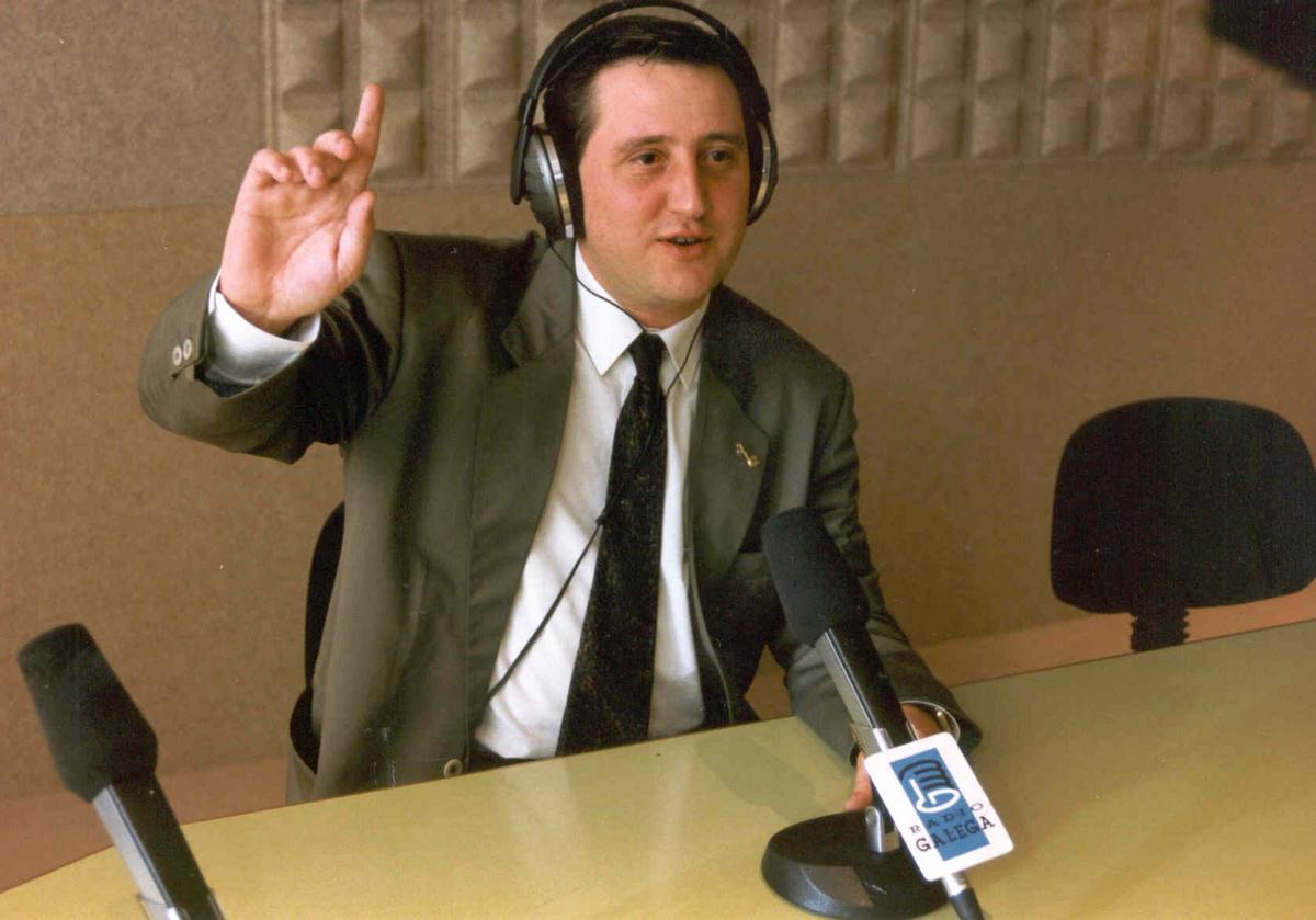 Marcial Mouzo incorporouse á Radio Galega no ano 1985