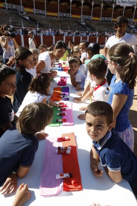 Toros para niños en El Bibio