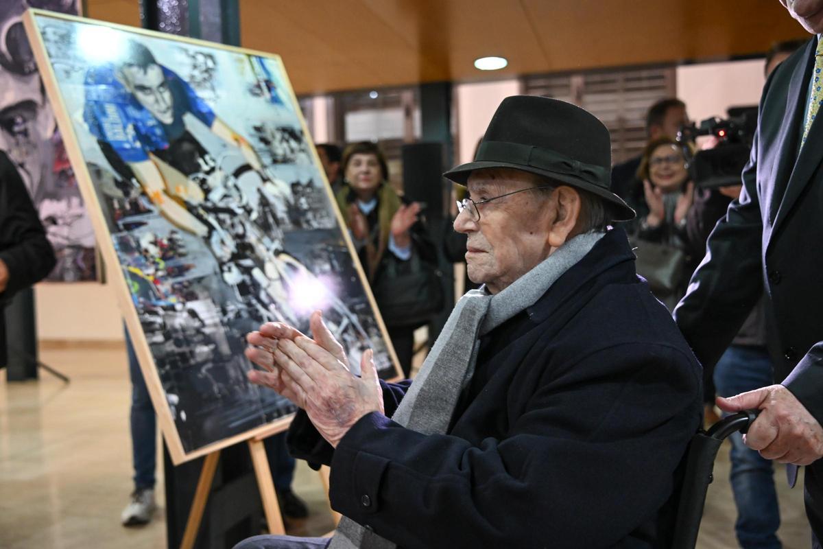 Orihuela homenajea a su leyenda del ciclismo Bernardo Ruiz en su 100 aniversario