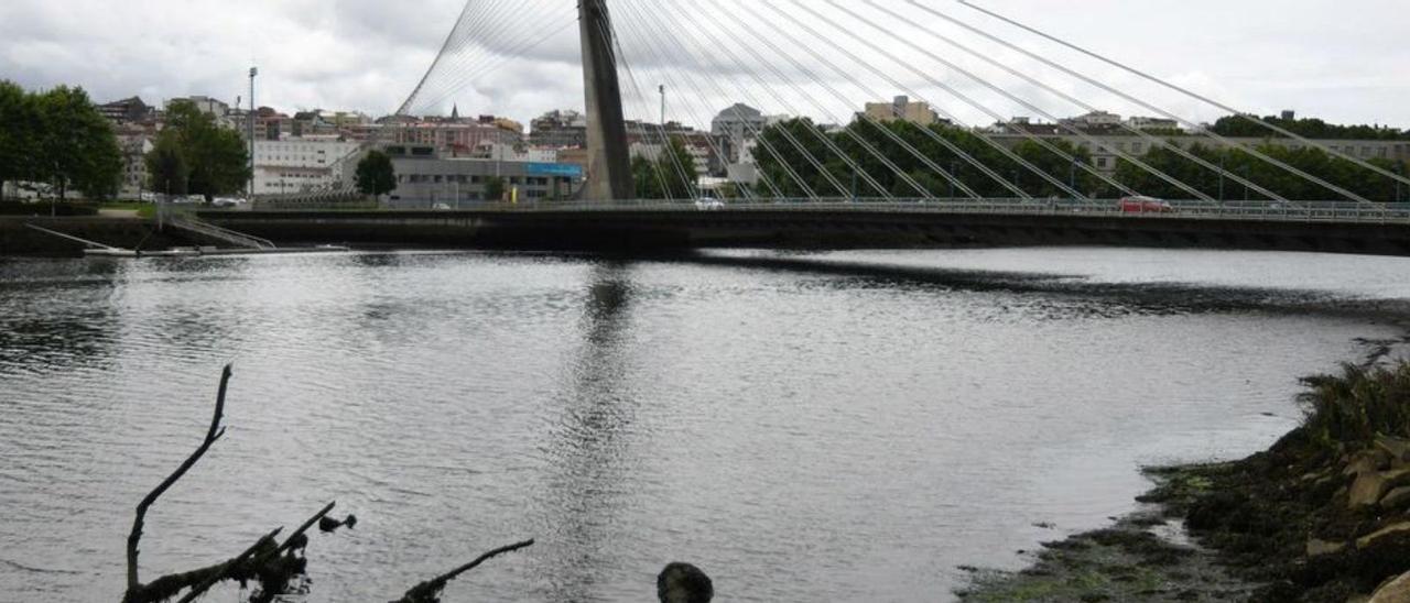 Río Lérez a su paso por la ciudad.